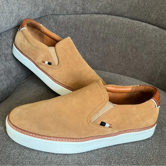 Allen Edmons men Alpha suedeSlip on‎ sneaker size 8